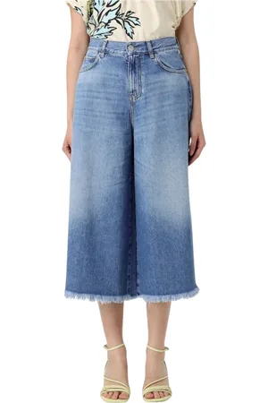 Pinko Mujer, Pantalones cortos, Azul, Talla: W27