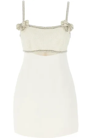 Self-Portrait Mujer, Vestidos, Blanco, Talla: S
