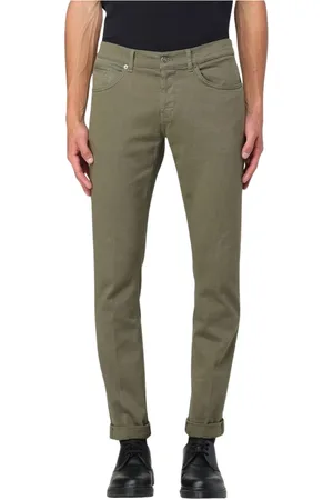 Dondup Hombre, Vaqueros, Verde, Talla: W36