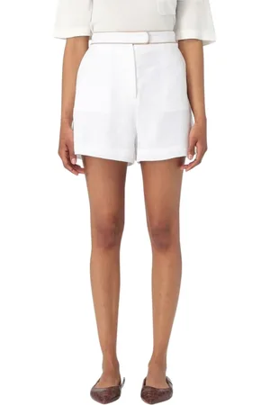 MVP Wardrobe Mujer, Pantalones cortos, Blanco, Talla: S