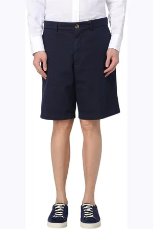 Brunello Cucinelli Hombre, Pantalones cortos, Azul, Talla: XL