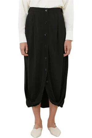 MEIMEIJ Mujer, Faldas, Negro, Talla: S