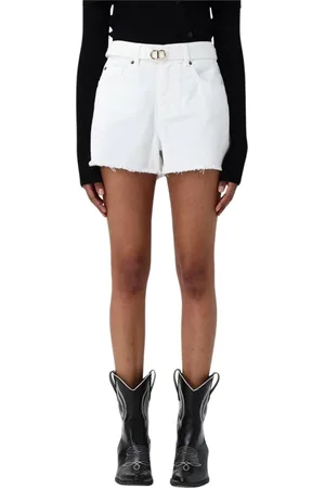 Twin-Set Mujer, Pantalones cortos, Blanco, Talla: W26