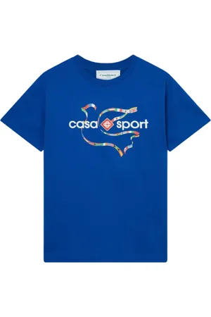 Casablanca Hombre, Camisetas, Azul, Talla: L
