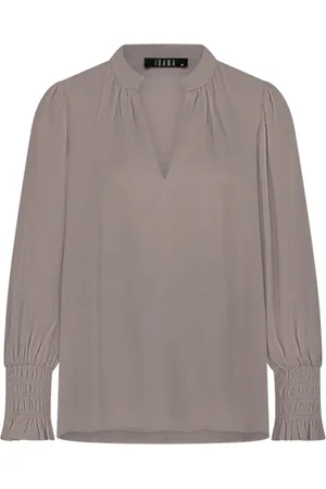 Ibana Mujer, Blusas y Camisas, Gris, Talla: L