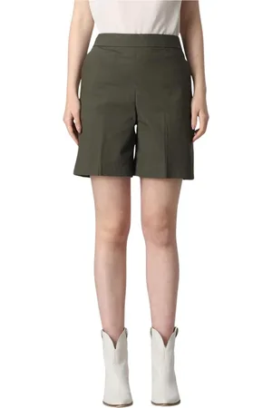 THEORY Mujer, Pantalones cortos, Verde, Talla: M
