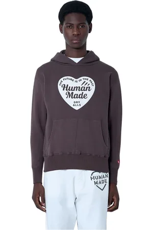 HUMAN MADE Hombre, Sudaderas, Marrón, Talla: M