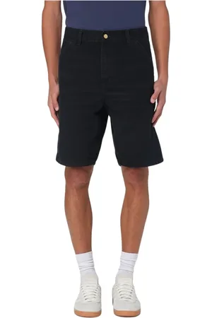 Carhartt Hombre, Pantalones cortos, Negro, Talla: W33