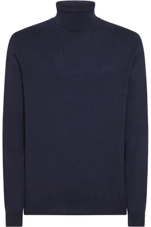 sun68 Hombre, Jerseys, Azul, Talla: 2XL