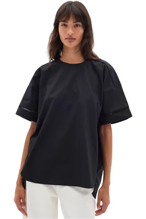INWEAR Mujer, Camisetas, Negro, Talla: XS