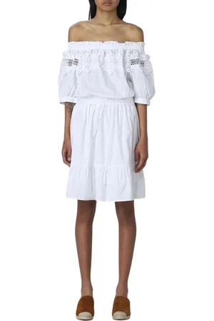 Liu Jo Mujer, Vestidos, Blanco, Talla: M