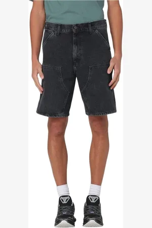 Carhartt Hombre, Pantalones cortos, Negro, Talla: W32