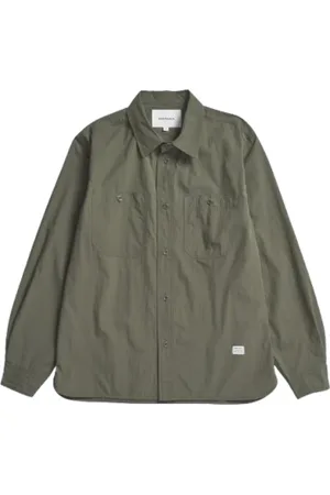 Norse projects Hombre, Chaquetas, Verde, Talla: L
