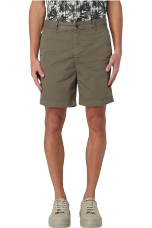 Belstaff Hombre, Pantalones cortos, Verde, Talla: W31