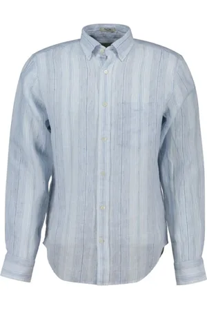 GANT Hombre, Camisas, Azul, Talla: M
