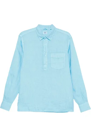 Aspesi Hombre, Camisas, Azul, Talla: 2XL