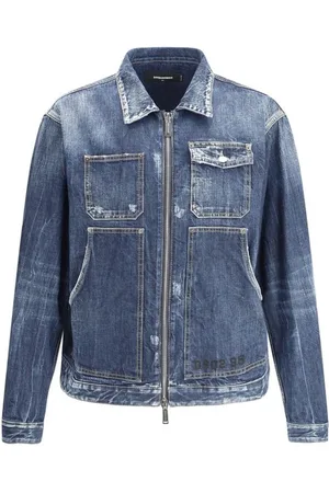 Dsquared2 Hombre, Chaquetas, Azul, Talla: XL