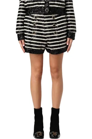 Balmain Mujer, Pantalones cortos, Negro, Talla: M