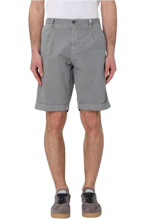 MYTHS Hombre, Pantalones cortos, Gris, Talla: XL
