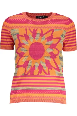 Desigual Mujer, Jerseys, Naranja, Talla: L