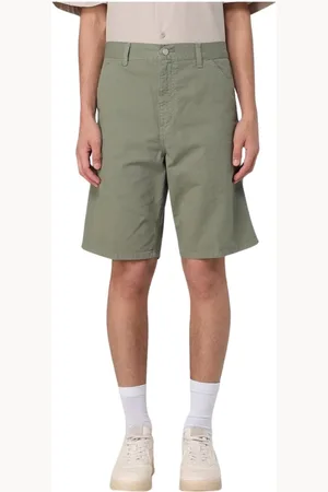 Carhartt Hombre, Pantalones cortos, Verde, Talla: W30