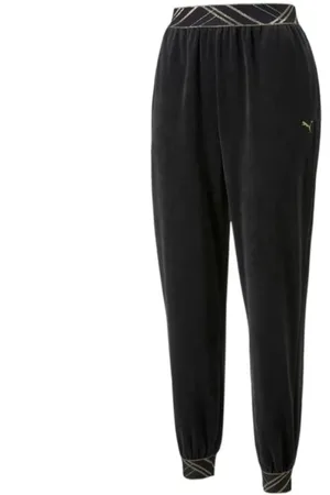 PUMA Mujer, Pantalones, Negro, Talla: S