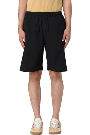 Carhartt Hombre, Pantalones cortos, Negro, Talla: L