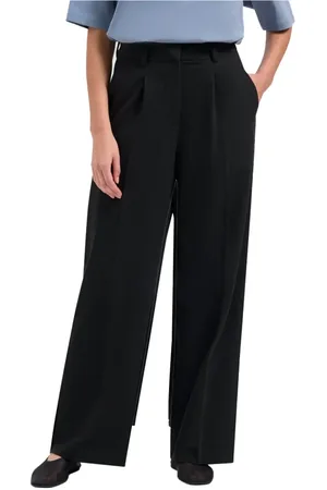 OLAF HUSSEIN Mujer, Pantalones, Negro, Talla: M