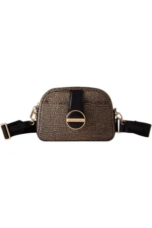Borbonese Mujer, Bolsos, Negro, Talla: ONE Size