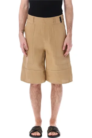 Fendi Hombre, Pantalones cortos, Marrón, Talla: L