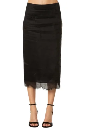 Max Mara Mujer, Faldas, Negro, Talla: S