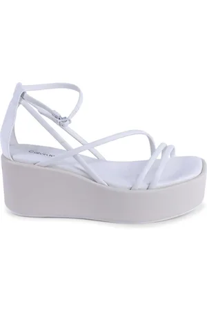 Calvin Klein Mujer, Zapatos, Blanco, Talla: 37 EU
