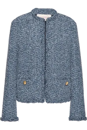 VALENTINO Mujer, Chaquetas, Azul, Talla: S