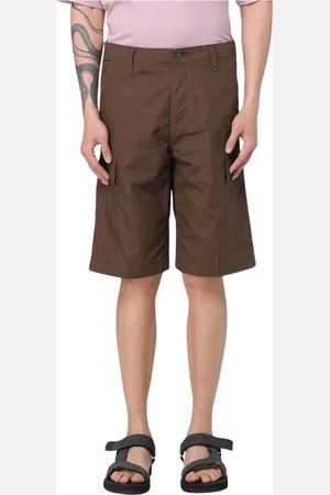 Carhartt Hombre, Pantalones cortos, Marrón, Talla: W29