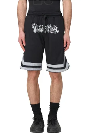 DISCLAIMER Hombre, Pantalones cortos, Negro, Talla: S