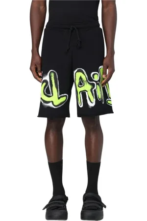 DISCLAIMER Hombre, Pantalones cortos, Negro, Talla: M