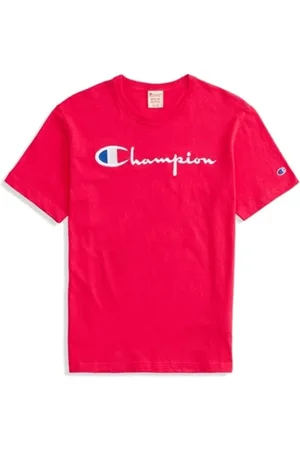 Champion Hombre, Camisetas, Rosa, Talla: M