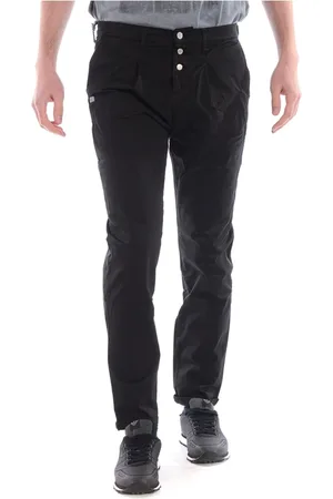 D.A. Daniele Alessandrini Hombre, Pantalones, Negro, Talla: W34