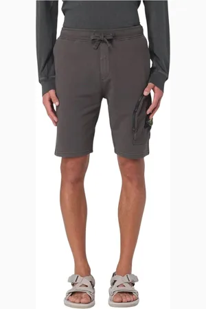 Stone Island Hombre, Pantalones cortos, Gris, Talla: M