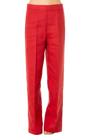 LIVIANA CONTI Mujer, Pantalones, Rojo, Talla: S