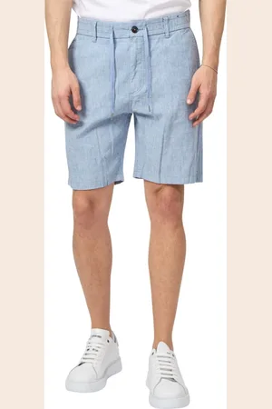 HUGO BOSS Hombre, Pantalones cortos, Azul, Talla: W40