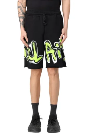 DISCLAIMER Hombre, Pantalones cortos, Negro, Talla: L
