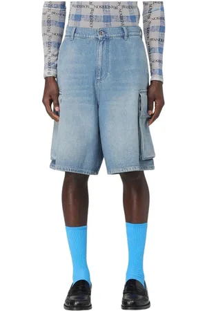 J.W.Anderson Hombre, Pantalones cortos, Azul, Talla: M