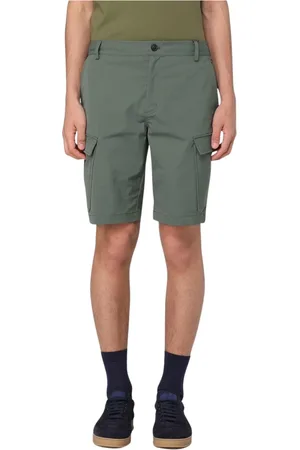 save the duck Hombre, Pantalones cortos, Verde, Talla: XL