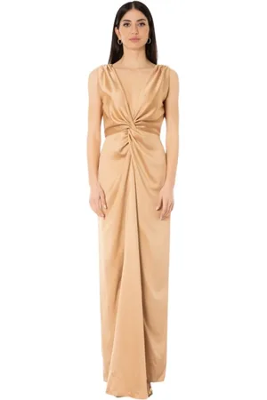 ACTUALEE Mujer, Vestidos, Marrón, Talla: XL