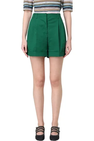 Max Mara Mujer, Pantalones cortos, Verde, Talla: XS