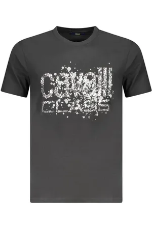 Roberto Cavalli Hombre, Camisetas, Negro, Talla: M