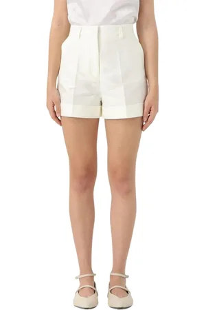 MVP Wardrobe Mujer, Pantalones cortos, Blanco, Talla: XS
