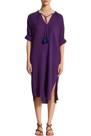 MARE DI LATTE Mujer, Vestidos, Púrpura, Talla: XS