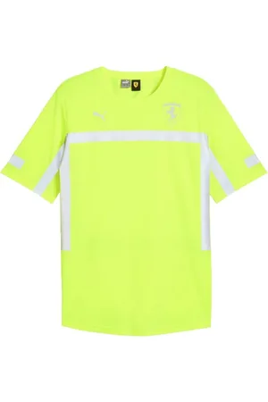 PUMA Hombre, Camisetas, Amarillo, Talla: XL